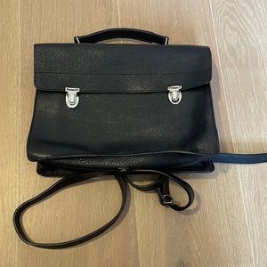Anthropologie Volker Lang real leather bag